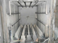Vakuum-Kammerofen, elektrisch beheizt, 768 Liter, 1350 °C, gebraucht